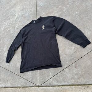 Vintage Y2K Black University of Idaho Adidas Long Sleeve